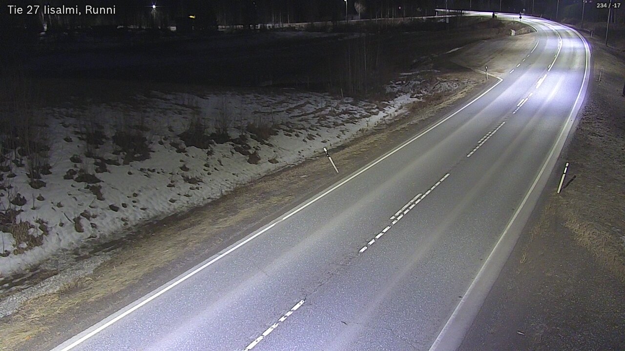 Kelikamerat Kuva Tie 27 Iisalmi, Runni, Iisalmi, Pohjois-Savo