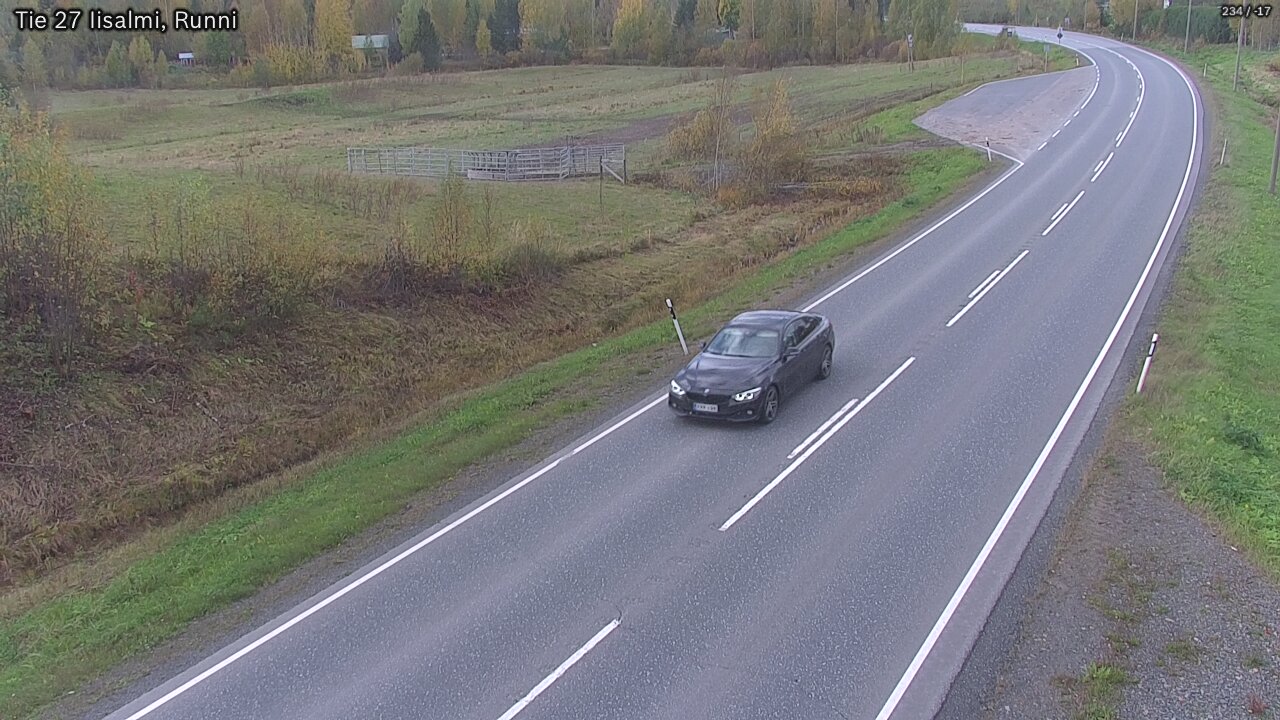 Kelikamerat Kuva Tie 27 Iisalmi, Runni, Iisalmi, Pohjois-Savo