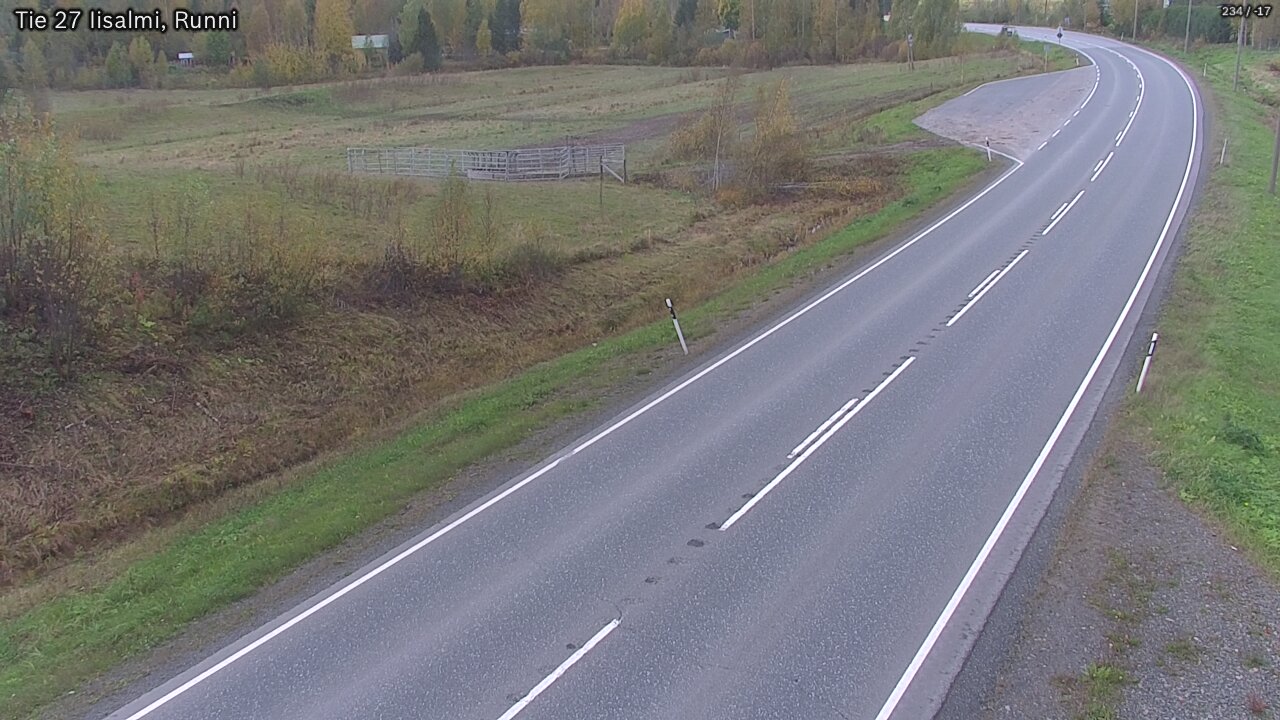 Kelikamerat Kuva Tie 27 Iisalmi, Runni, Iisalmi, Pohjois-Savo