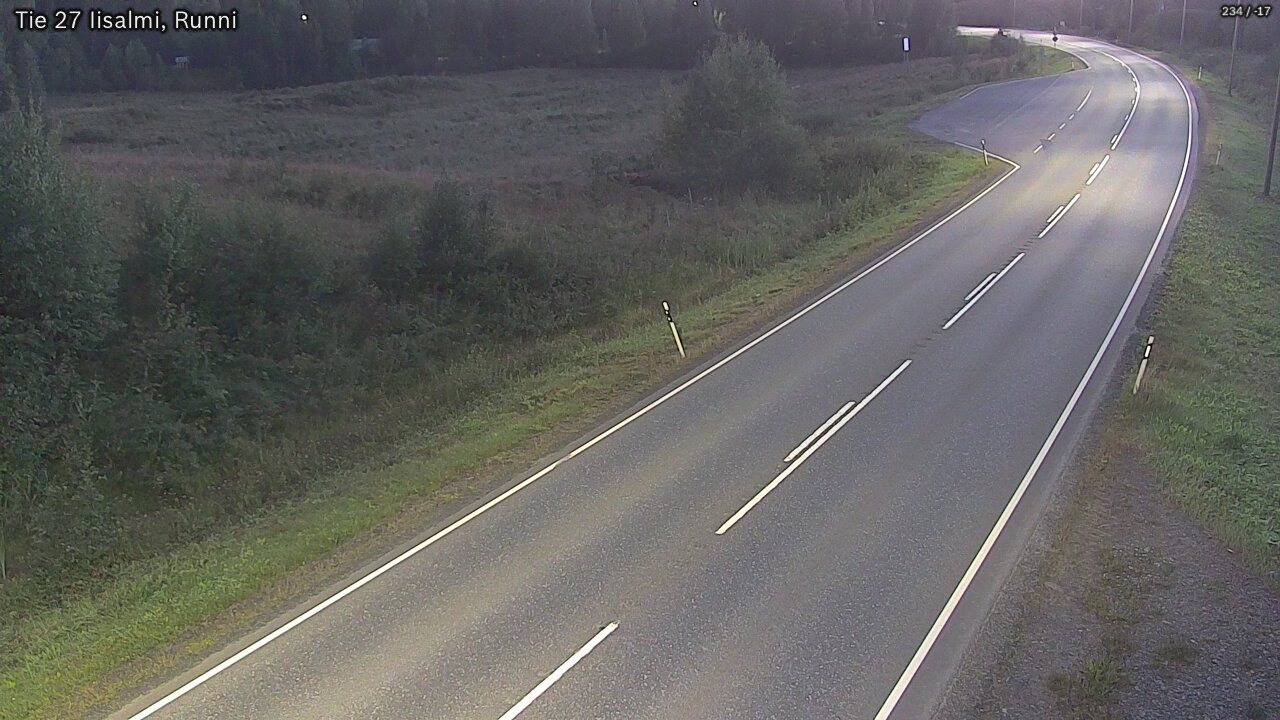 Kelikamerat Kuva Tie 27 Iisalmi, Runni, Iisalmi, Pohjois-Savo