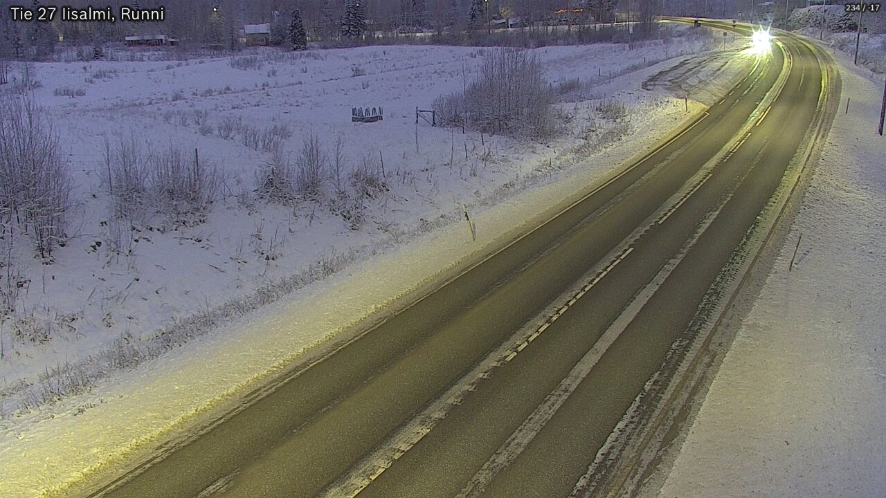 Kelikamerat Kuva Tie 27 Iisalmi, Runni, Iisalmi, Pohjois-Savo