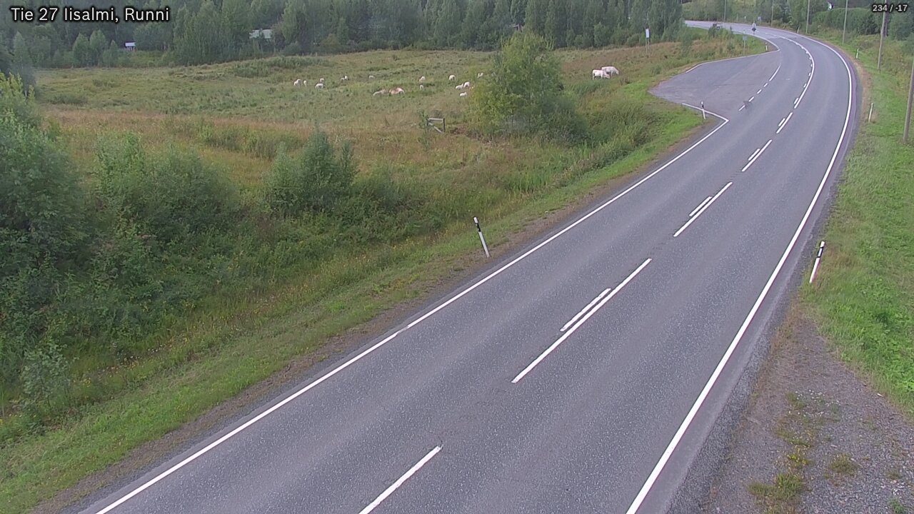 Kelikamerat Kuva Tie 27 Iisalmi, Runni, Iisalmi, Pohjois-Savo