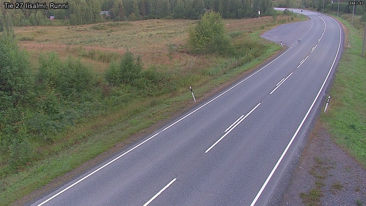 Kelikamerat Kuva Tie 27 Iisalmi, Runni, Iisalmi, Pohjois-Savo