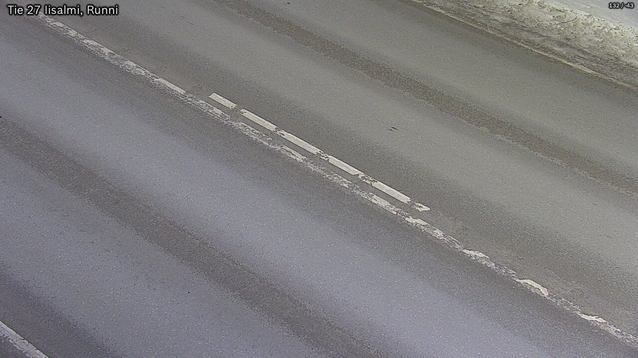 Weather Camera Image Väg 27 Idensalmi, Runni, Iisalmi, Pohjois-Savo