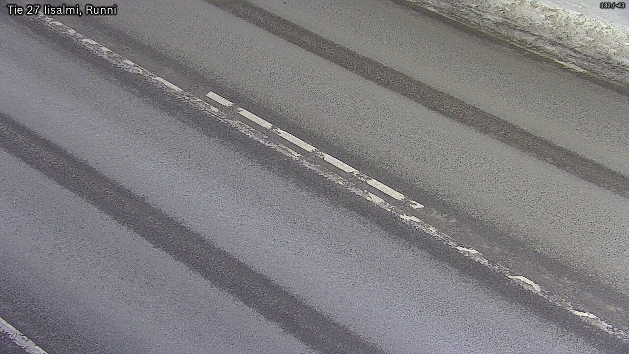 Weather Camera Image Road 27 Iisalmi, Runni, Iisalmi, Pohjois-Savo