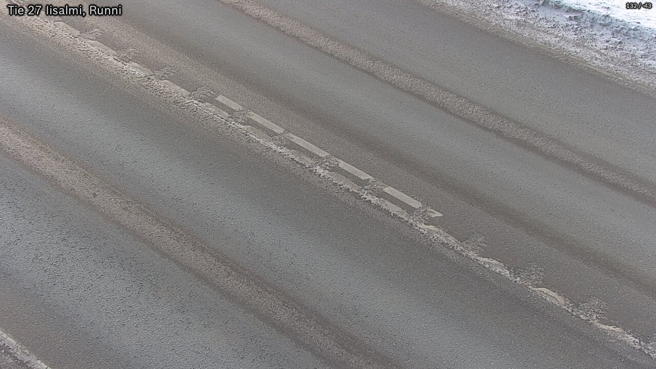 Weather Camera Image Road 27 Iisalmi, Runni, Iisalmi, Pohjois-Savo