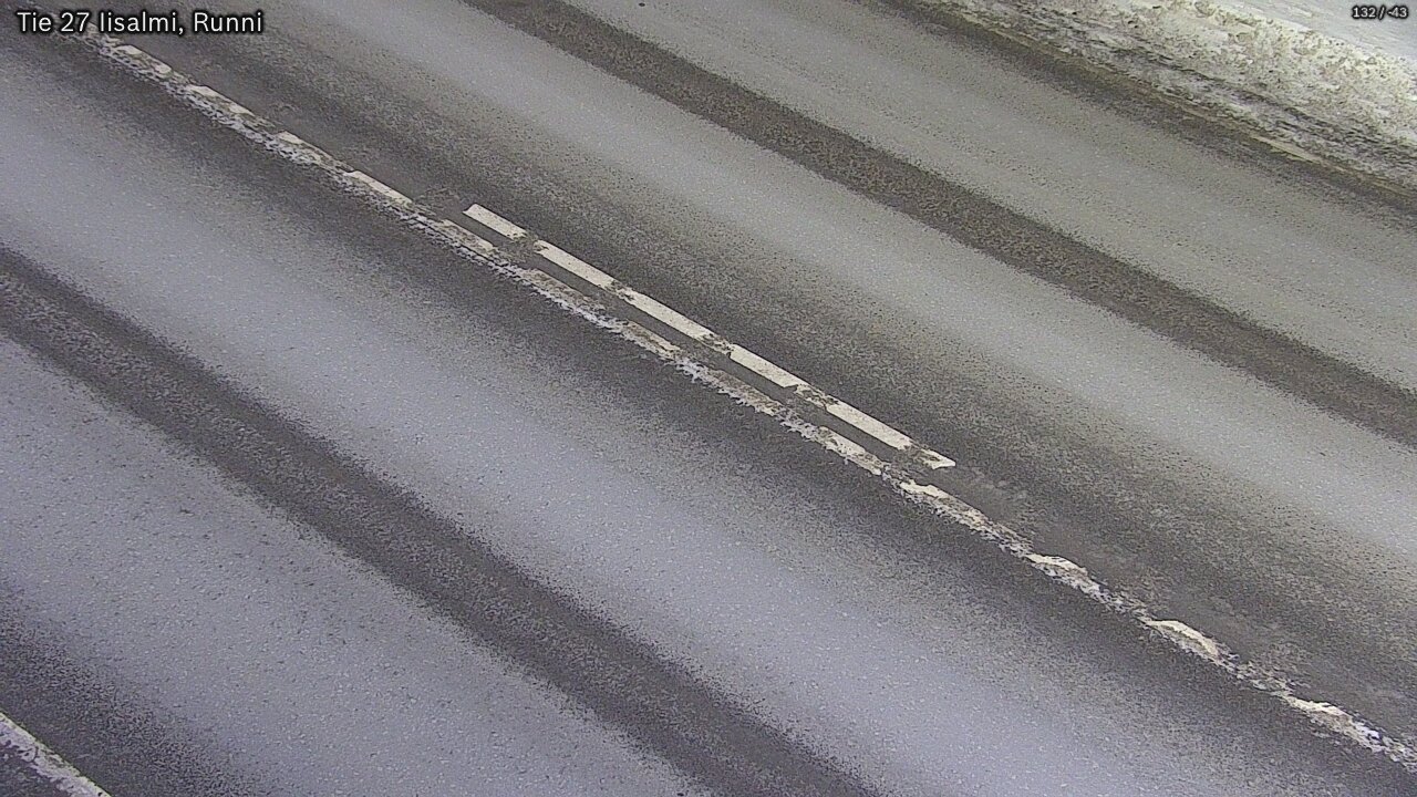 Weather Camera Image Road 27 Iisalmi, Runni, Iisalmi, Pohjois-Savo