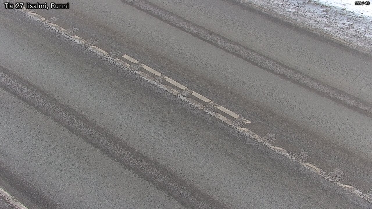 Weather Camera Image Road 27 Iisalmi, Runni, Iisalmi, Pohjois-Savo