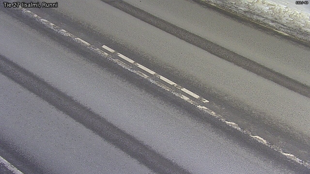 Weather Camera Image Road 27 Iisalmi, Runni, Iisalmi, Pohjois-Savo