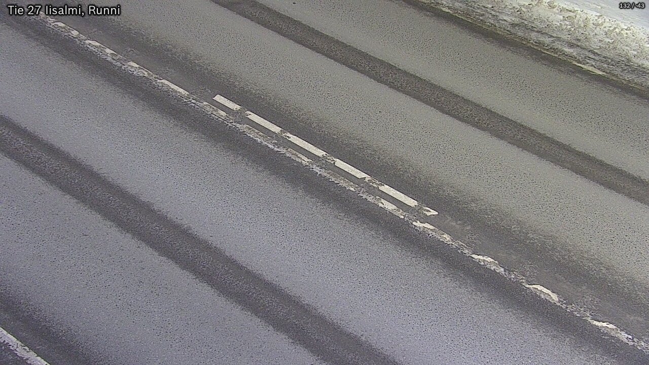 Weather Camera Image Road 27 Iisalmi, Runni, Iisalmi, Pohjois-Savo