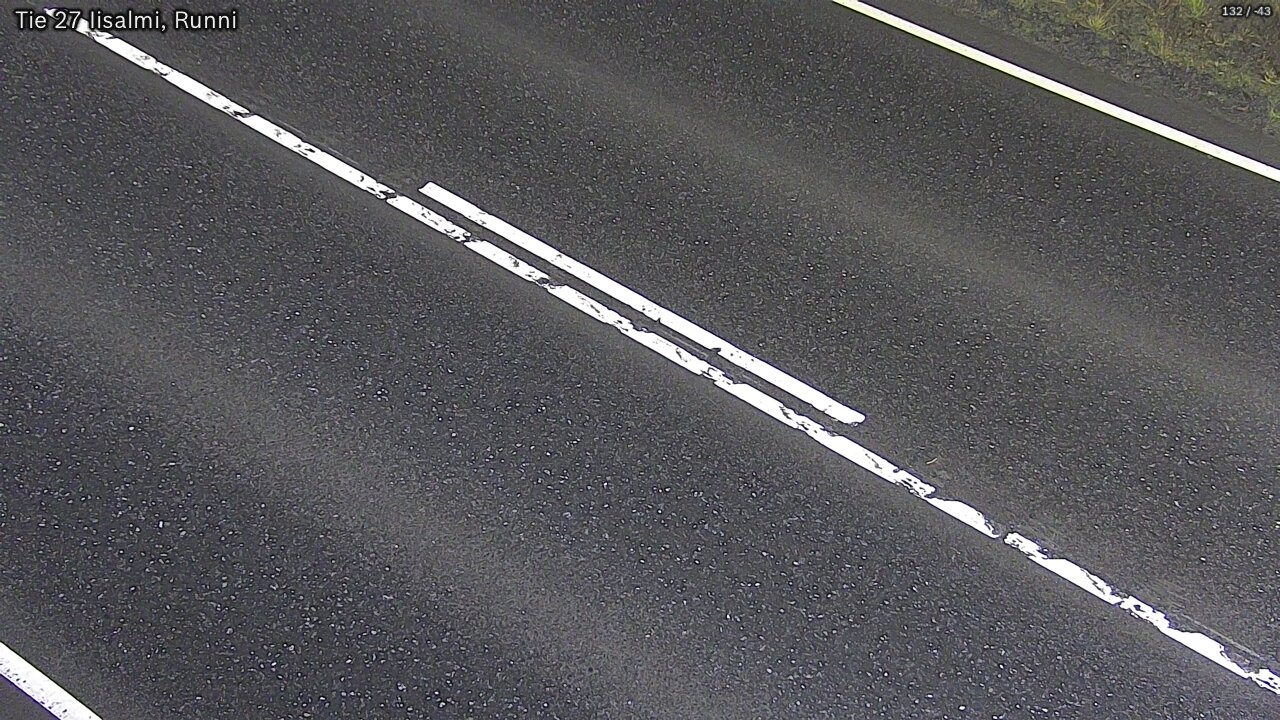 Weather Camera Image Road 27 Iisalmi, Runni, Iisalmi, Pohjois-Savo