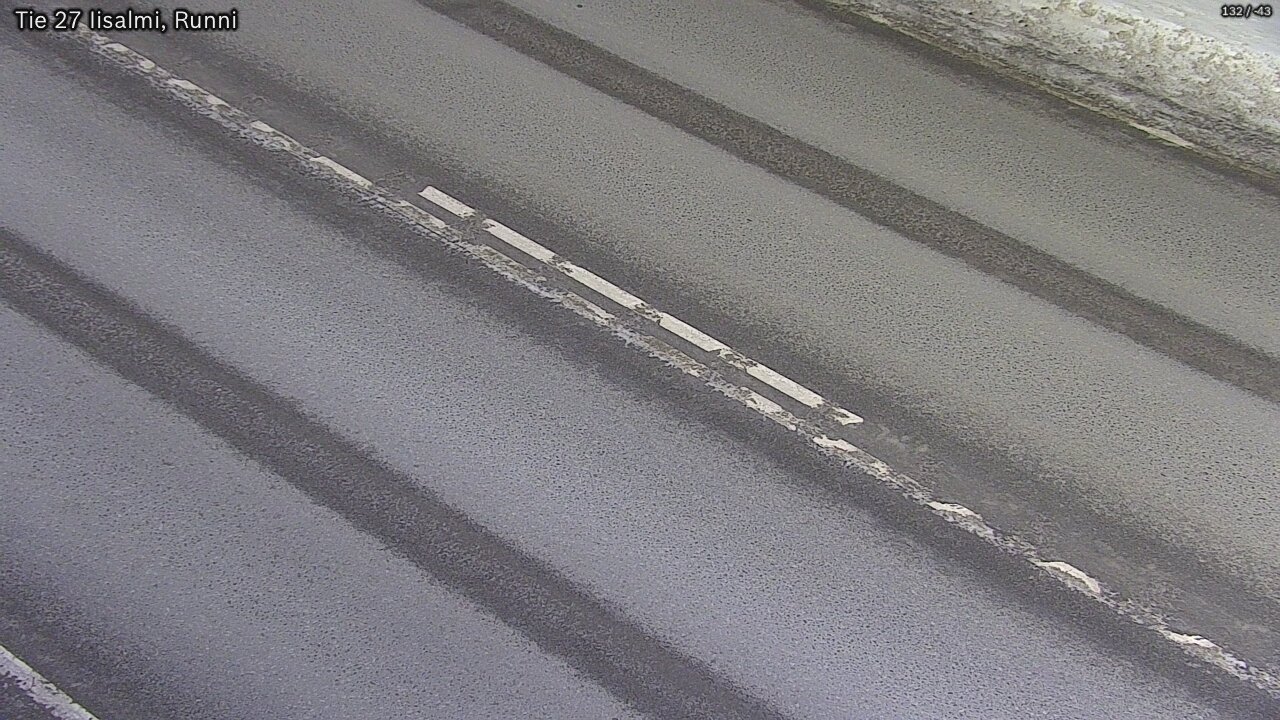 Weather Camera Image Road 27 Iisalmi, Runni, Iisalmi, Pohjois-Savo