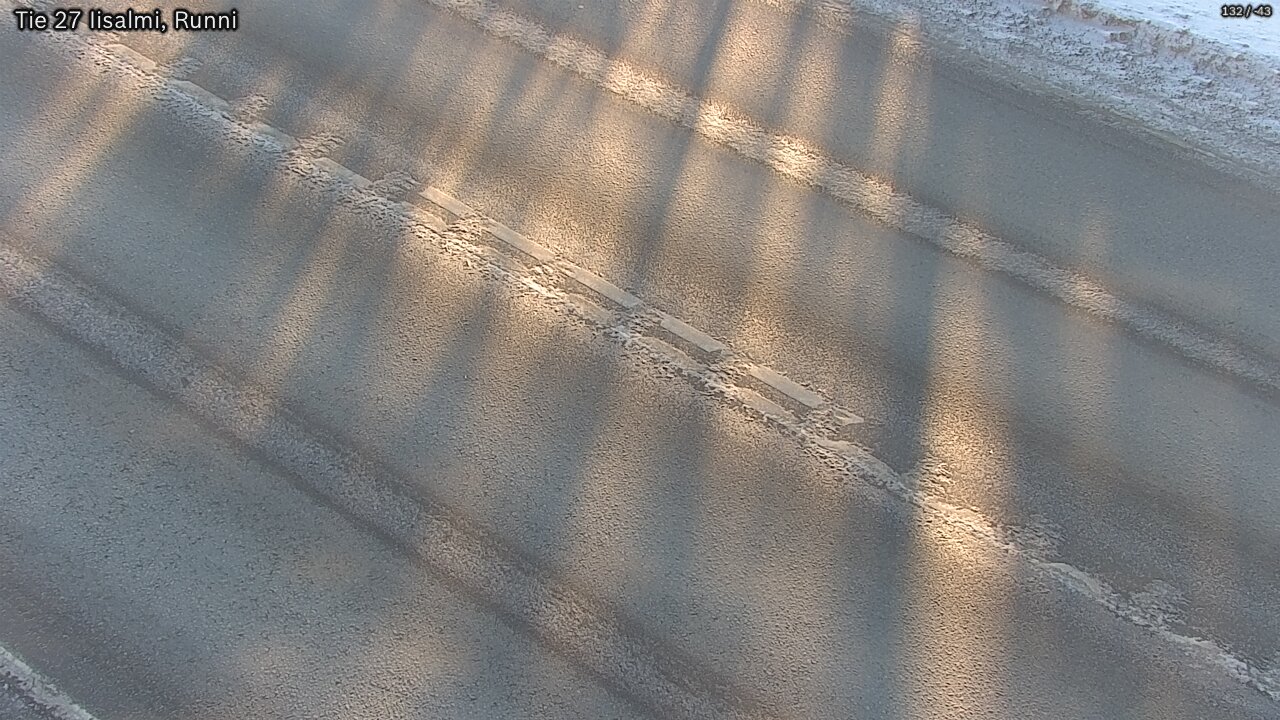 Weather Camera Image Road 27 Iisalmi, Runni, Iisalmi, Pohjois-Savo