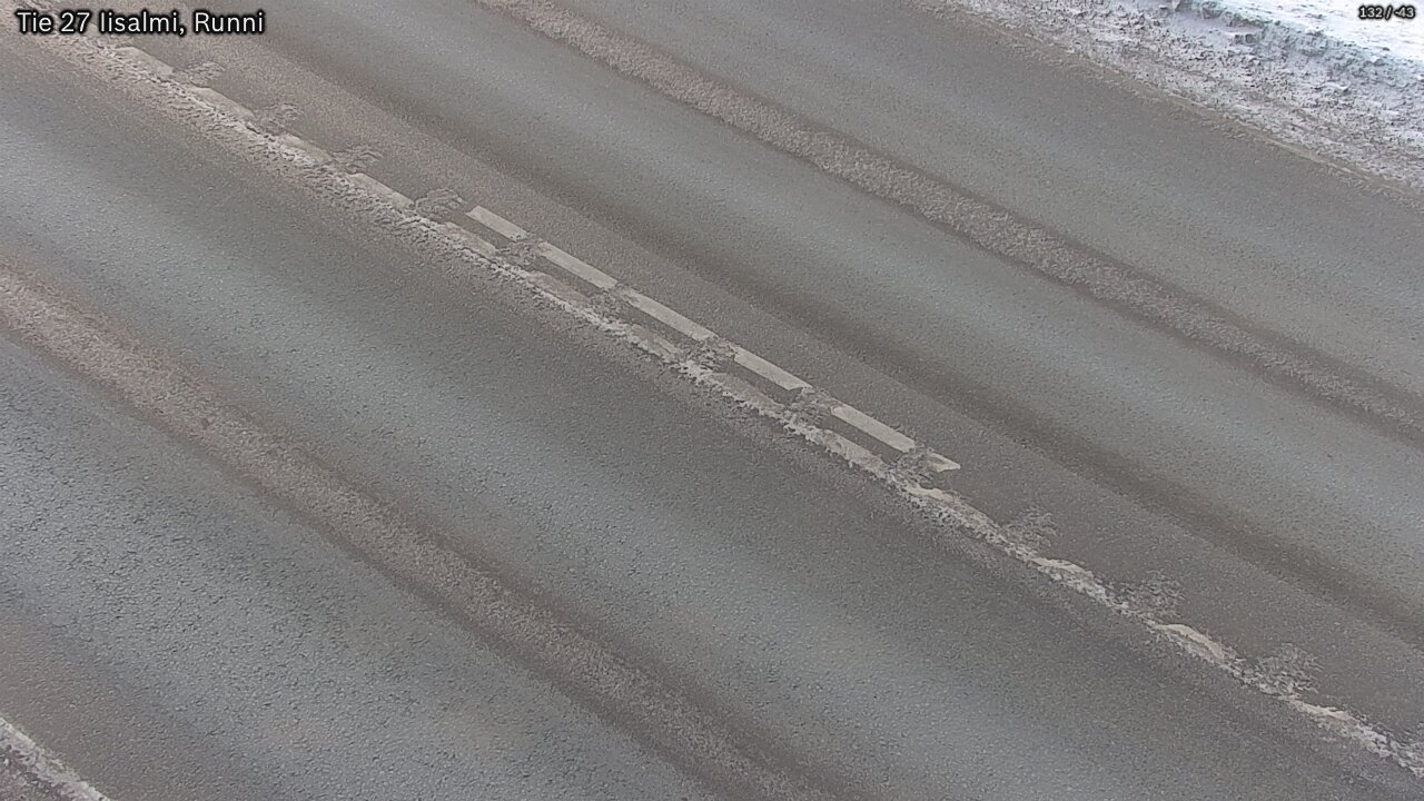 Weather Camera Image Road 27 Iisalmi, Runni, Iisalmi, Pohjois-Savo