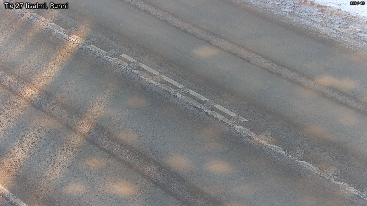 Weather Camera Image Road 27 Iisalmi, Runni, Iisalmi, Pohjois-Savo