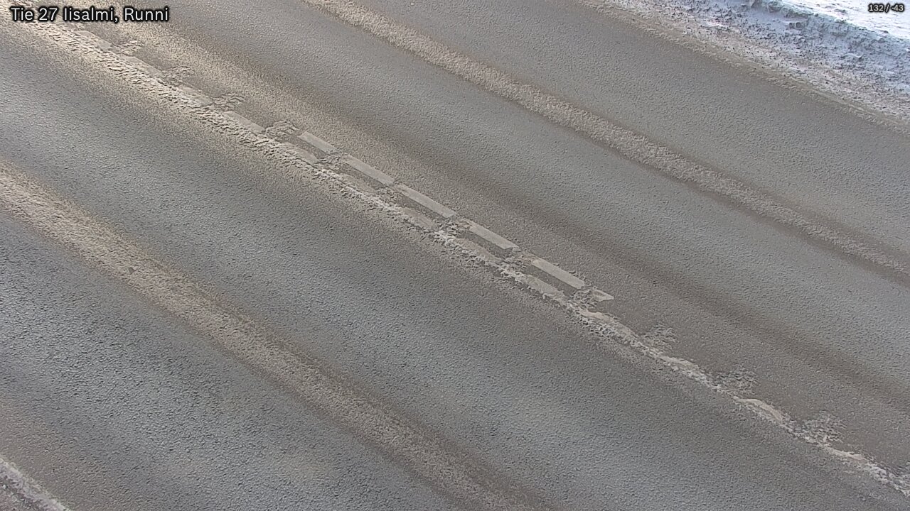 Weather Camera Image Road 27 Iisalmi, Runni, Iisalmi, Pohjois-Savo