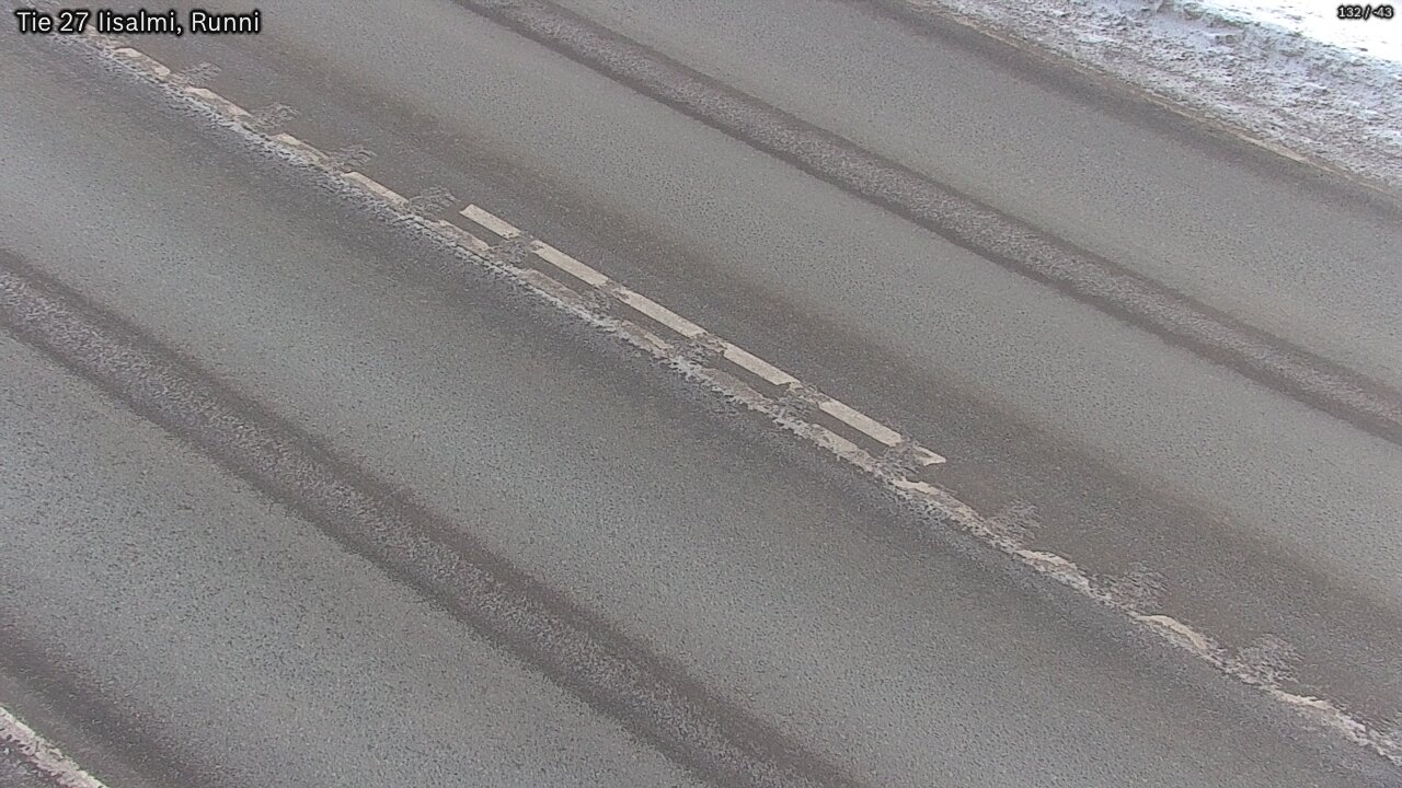 Weather Camera Image Road 27 Iisalmi, Runni, Iisalmi, Pohjois-Savo