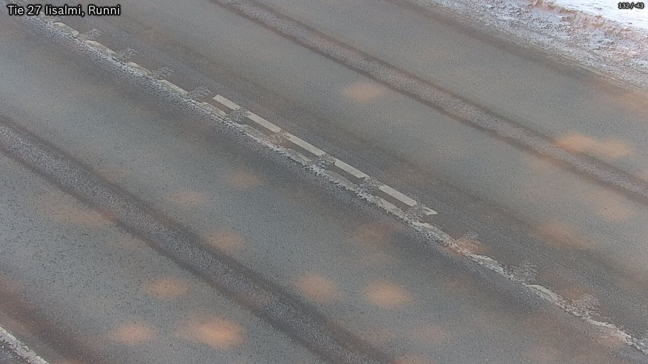 Weather Camera Image Road 27 Iisalmi, Runni, Iisalmi, Pohjois-Savo