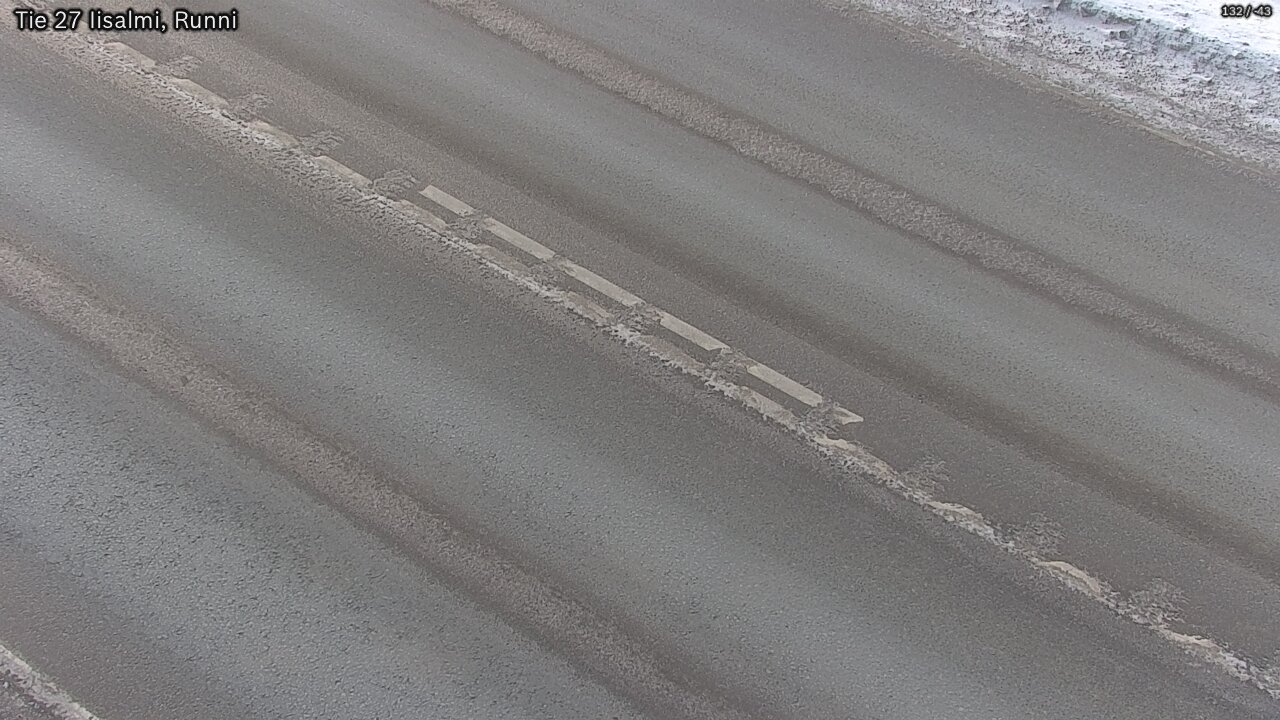 Weather Camera Image Road 27 Iisalmi, Runni, Iisalmi, Pohjois-Savo