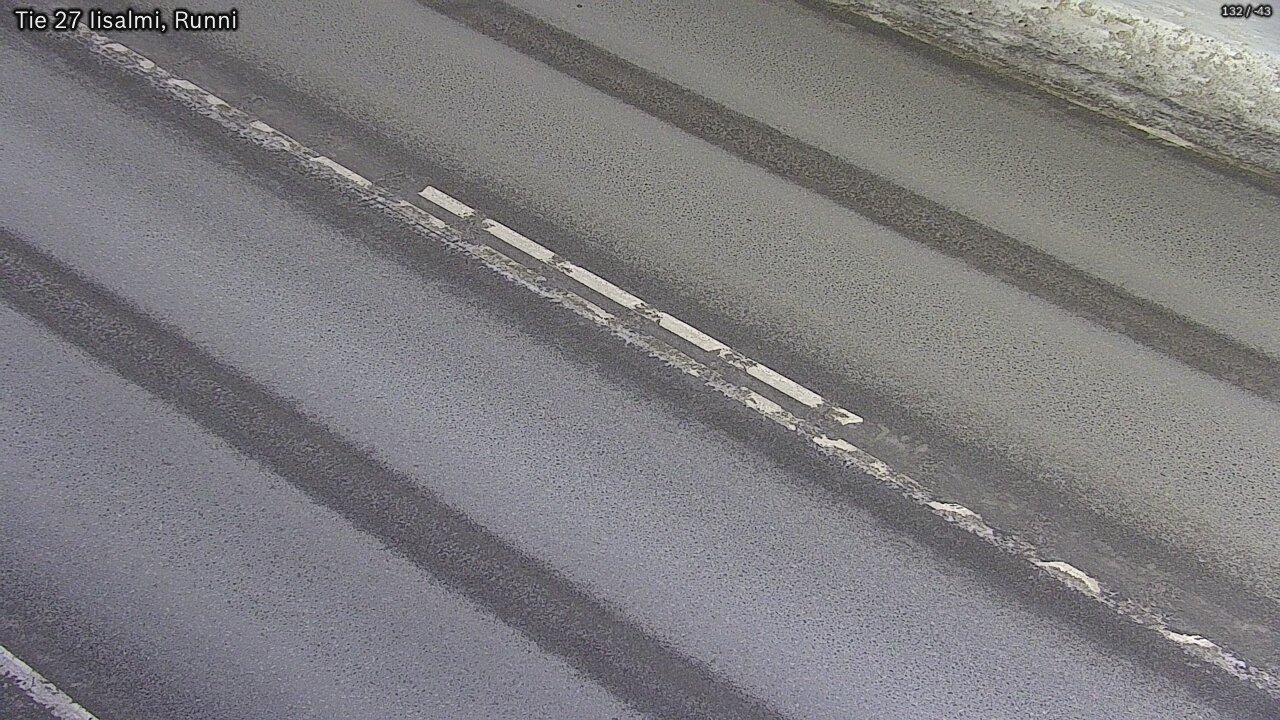Weather Camera Image Road 27 Iisalmi, Runni, Iisalmi, Pohjois-Savo