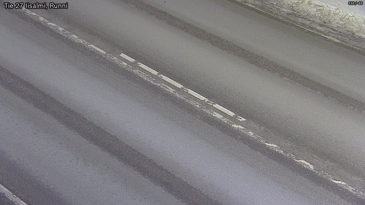 Weather Camera Image Road 27 Iisalmi, Runni, Iisalmi, Pohjois-Savo