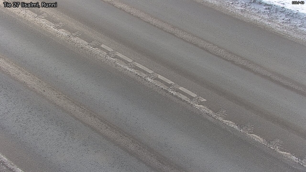 Weather Camera Image Road 27 Iisalmi, Runni, Iisalmi, Pohjois-Savo