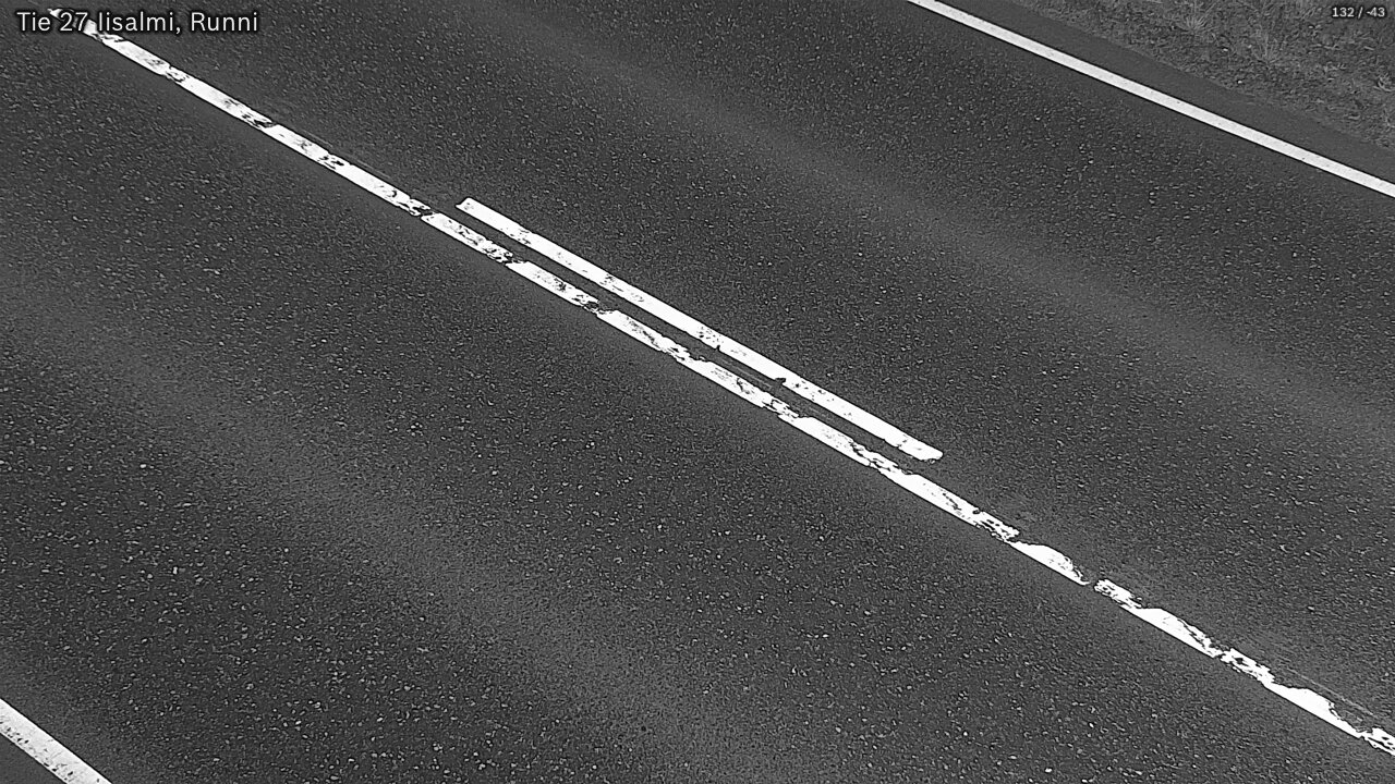 Weather Camera Image Road 27 Iisalmi, Runni, Iisalmi, Pohjois-Savo