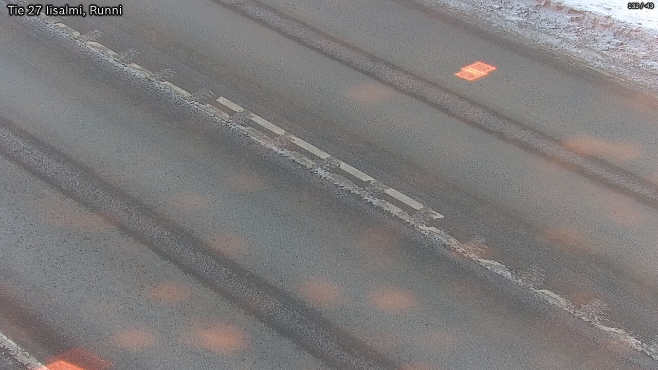 Weather Camera Image Road 27 Iisalmi, Runni, Iisalmi, Pohjois-Savo