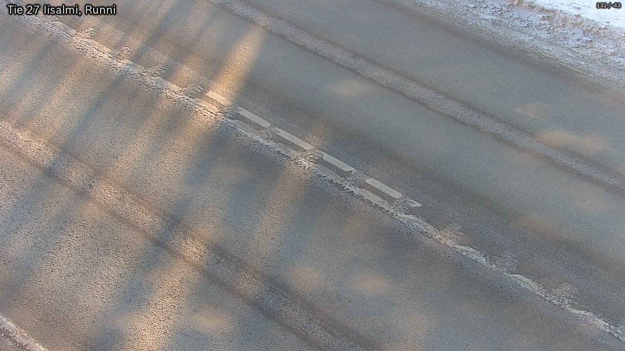 Weather Camera Image Road 27 Iisalmi, Runni, Iisalmi, Pohjois-Savo