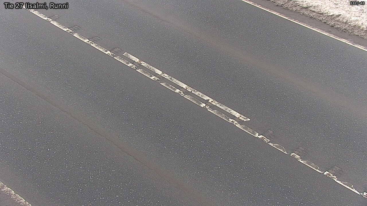 Weather Camera Image Road 27 Iisalmi, Runni, Iisalmi, Pohjois-Savo