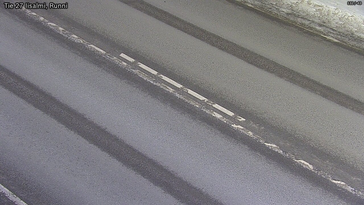 Weather Camera Image Road 27 Iisalmi, Runni, Iisalmi, Pohjois-Savo