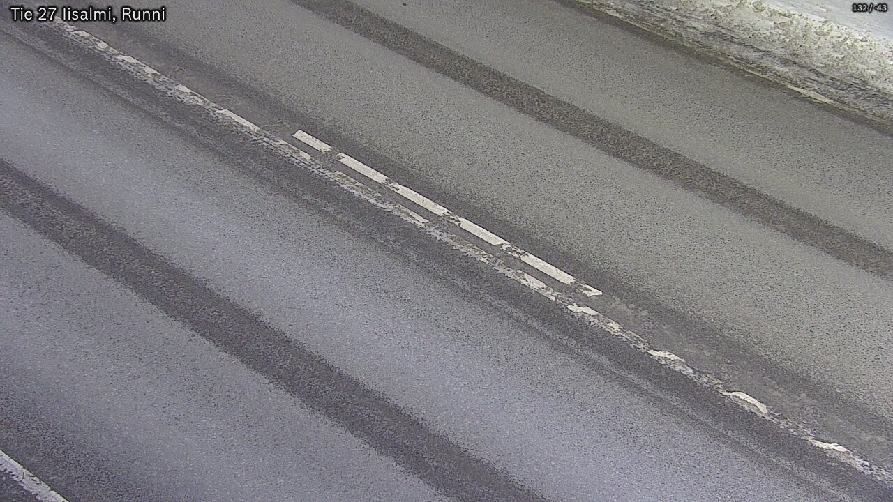 Weather Camera Image Road 27 Iisalmi, Runni, Iisalmi, Pohjois-Savo