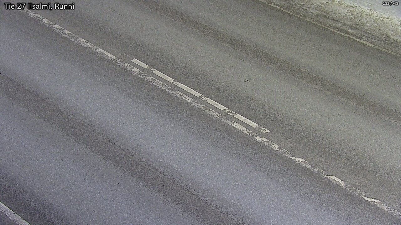 Weather Camera Image Väg 27 Idensalmi, Runni, Iisalmi, Pohjois-Savo