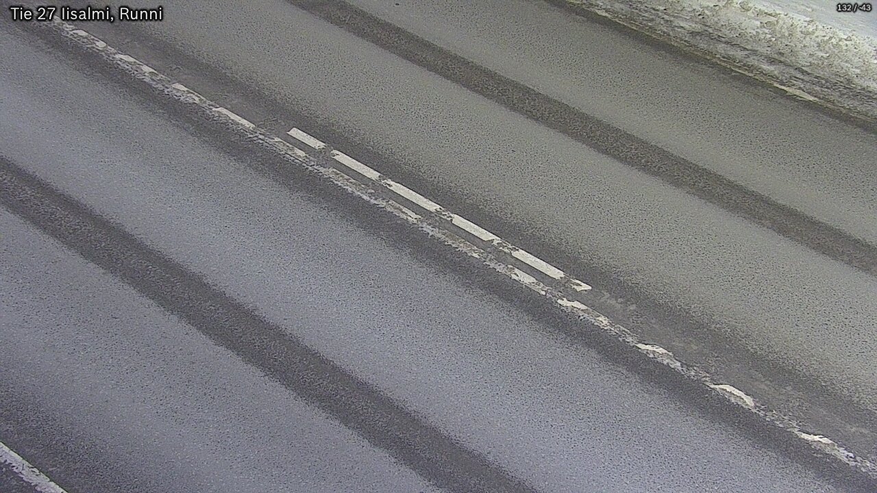 Weather Camera Image Road 27 Iisalmi, Runni, Iisalmi, Pohjois-Savo