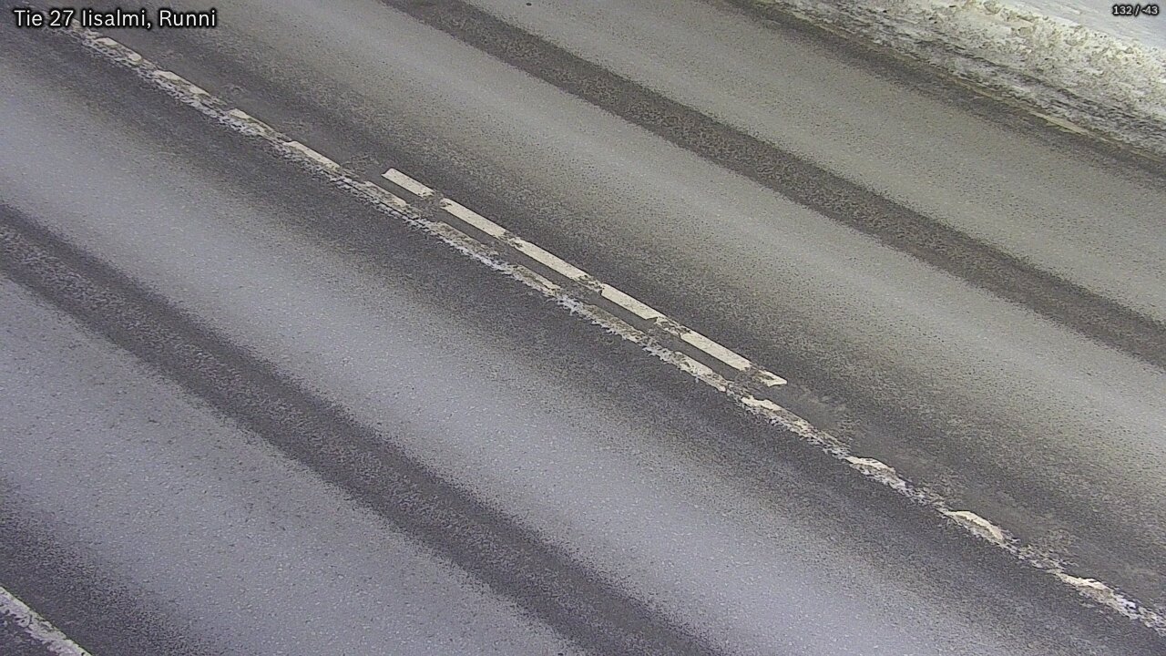 Weather Camera Image Road 27 Iisalmi, Runni, Iisalmi, Pohjois-Savo
