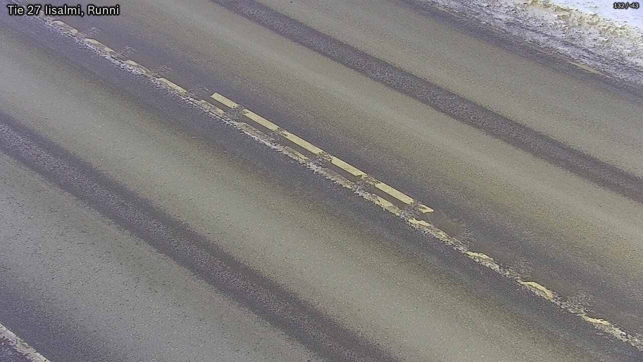 Weather Camera Image Road 27 Iisalmi, Runni, Iisalmi, Pohjois-Savo