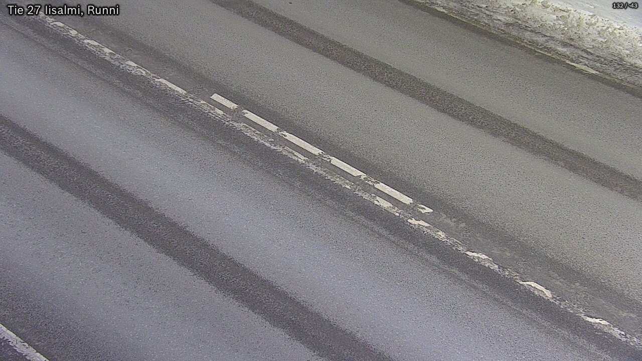 Weather Camera Image Road 27 Iisalmi, Runni, Iisalmi, Pohjois-Savo