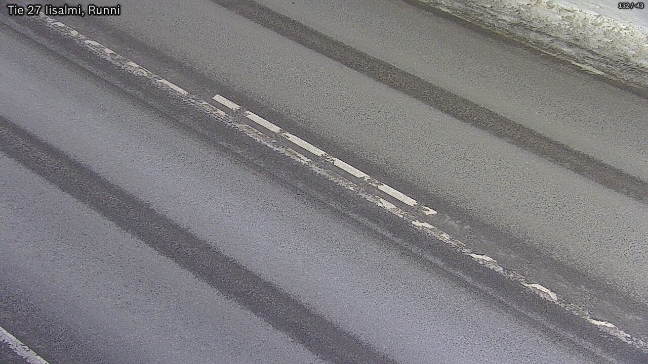 Weather Camera Image Road 27 Iisalmi, Runni, Iisalmi, Pohjois-Savo