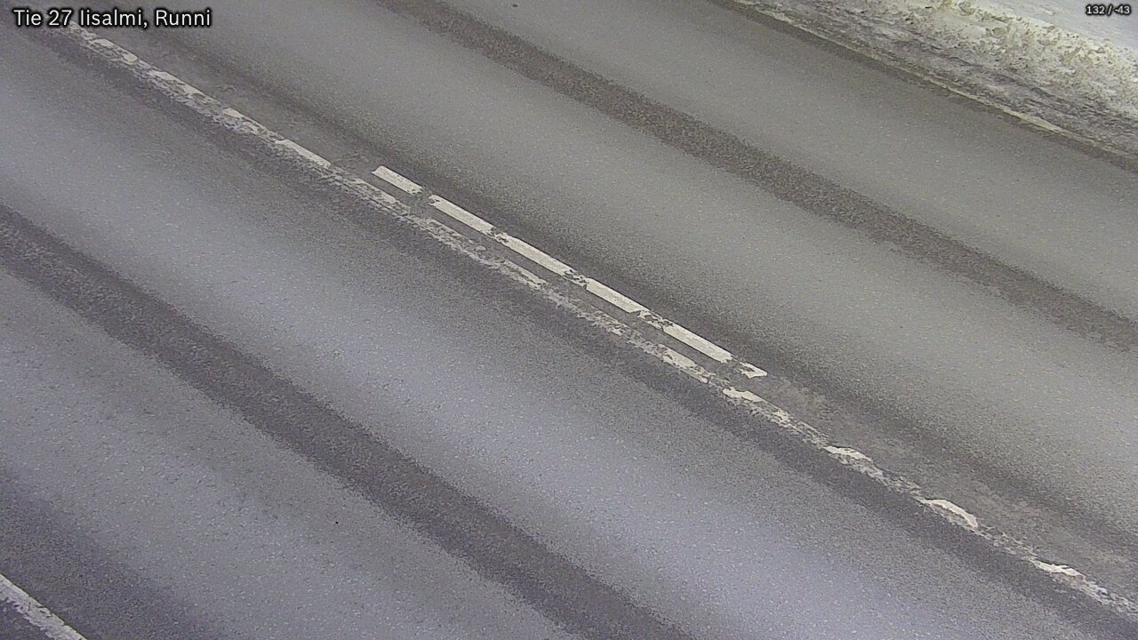 Weather Camera Image Road 27 Iisalmi, Runni, Iisalmi, Pohjois-Savo