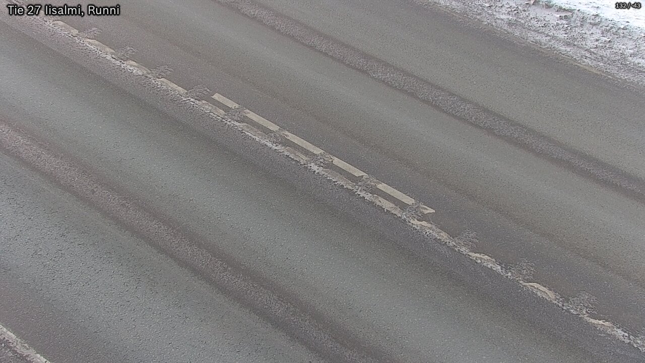 Weather Camera Image Road 27 Iisalmi, Runni, Iisalmi, Pohjois-Savo