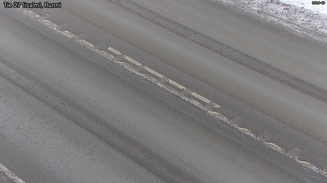 Weather Camera Image Road 27 Iisalmi, Runni, Iisalmi, Pohjois-Savo