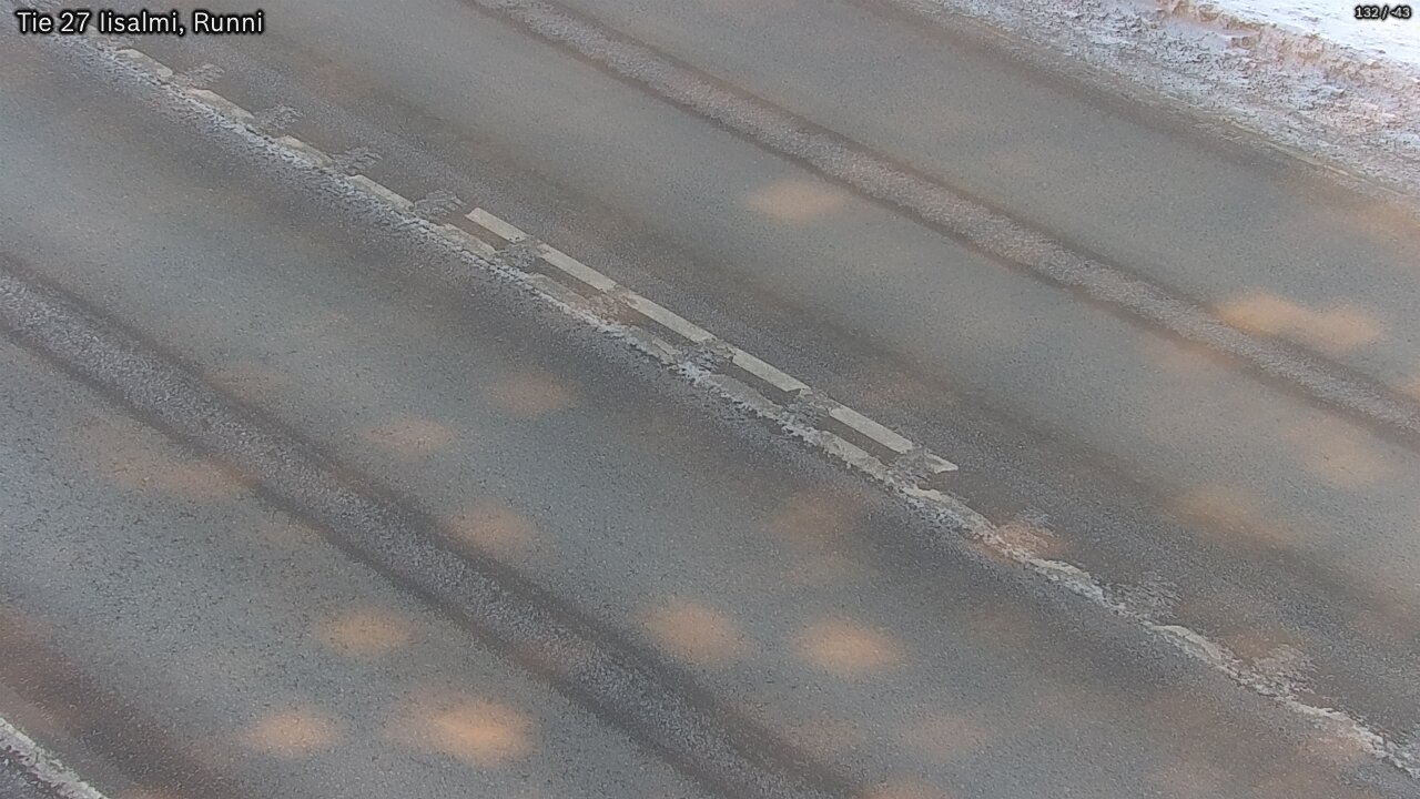 Weather Camera Image Road 27 Iisalmi, Runni, Iisalmi, Pohjois-Savo