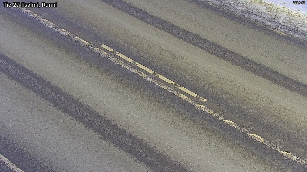 Weather Camera Image Road 27 Iisalmi, Runni, Iisalmi, Pohjois-Savo