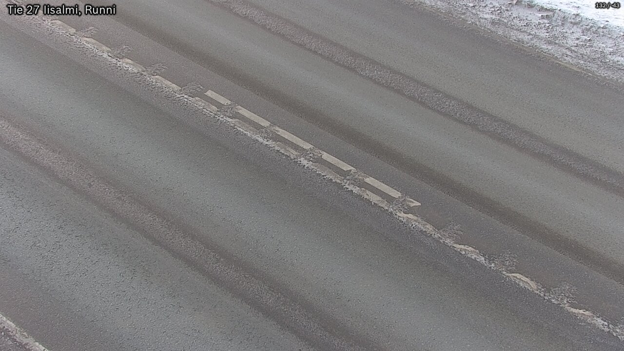 Weather Camera Image Road 27 Iisalmi, Runni, Iisalmi, Pohjois-Savo