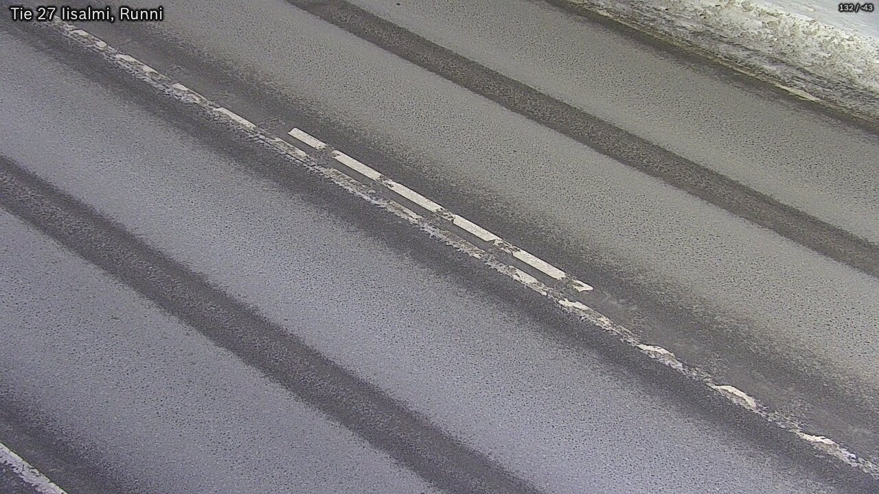 Weather Camera Image Road 27 Iisalmi, Runni, Iisalmi, Pohjois-Savo