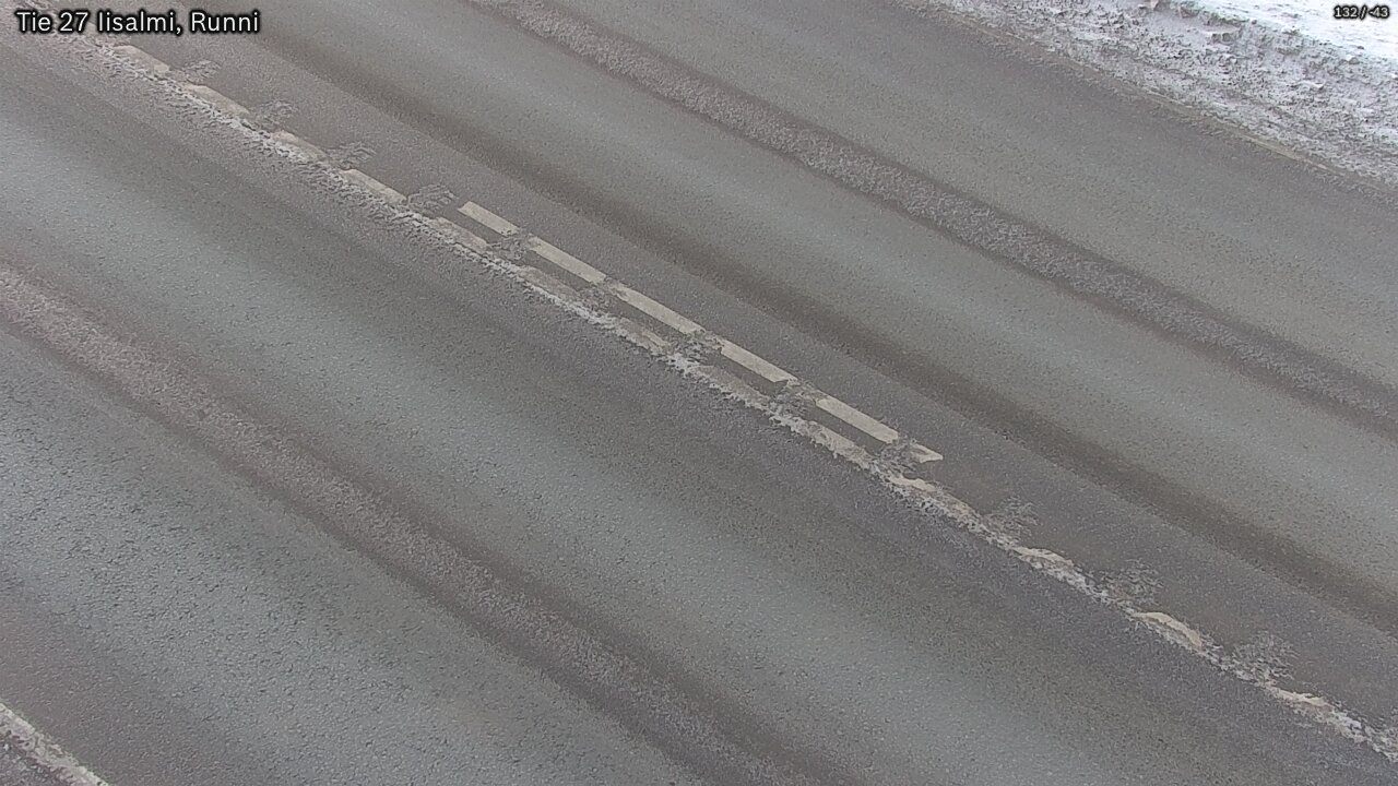 Weather Camera Image Road 27 Iisalmi, Runni, Iisalmi, Pohjois-Savo