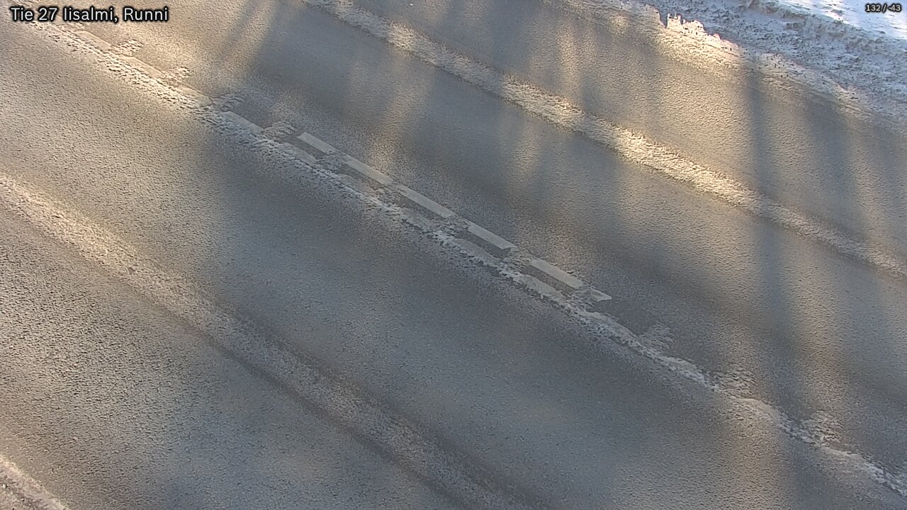 Weather Camera Image Road 27 Iisalmi, Runni, Iisalmi, Pohjois-Savo