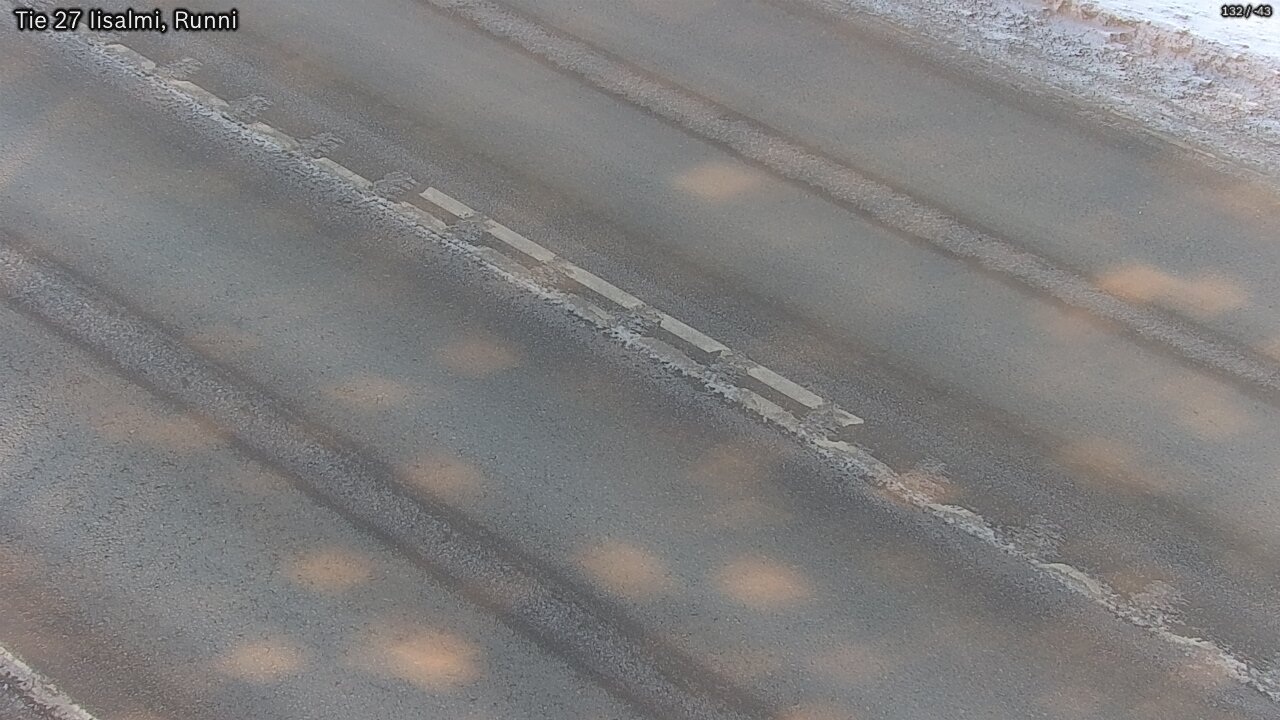 Weather Camera Image Road 27 Iisalmi, Runni, Iisalmi, Pohjois-Savo