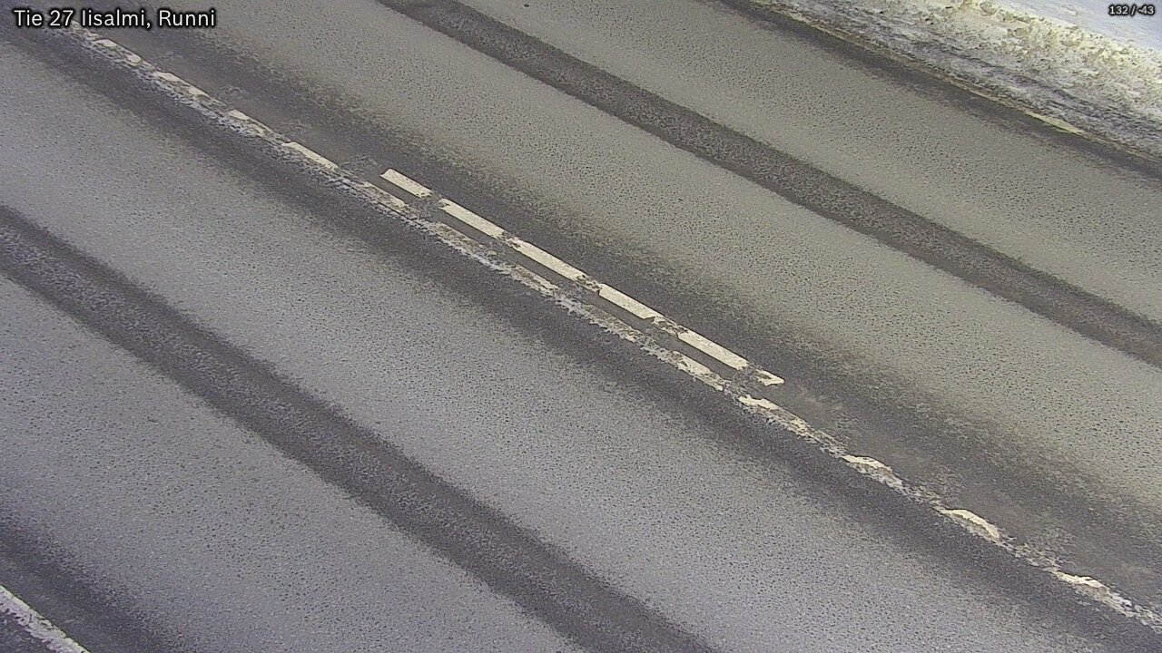 Weather Camera Image Road 27 Iisalmi, Runni, Iisalmi, Pohjois-Savo