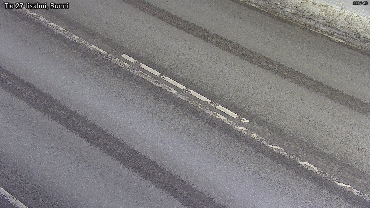 Weather Camera Image Road 27 Iisalmi, Runni, Iisalmi, Pohjois-Savo